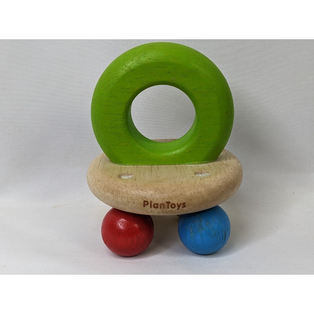 Plan Toys Wooden Ring Toy 3‎ Inch PlanToys